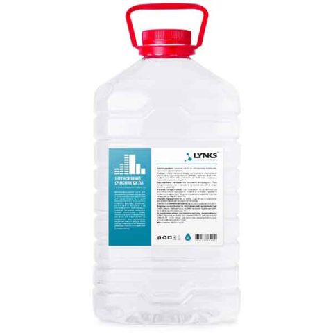 Інтенсивний очищувач скла з антистатичним ефектом ТМ LYNKS LABORATORIES, 5л.
