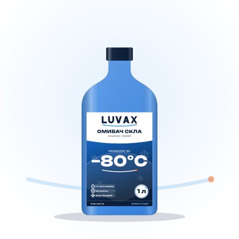 Концентрат омивача скла зимовий -80°С, 1 л