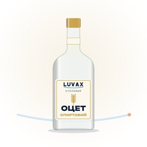 Оцет спиртовий 12%