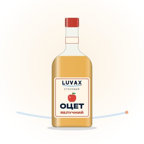 Оцет яблучний 9%